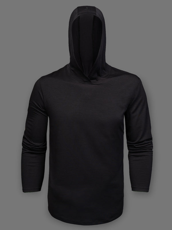 Light Hoodie Negra