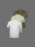 3-Pack Natural Polo